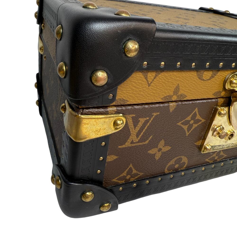 Louis Vuitton Reverse Monogram Trunk Coffret Tresor 24 box clutch case bag LV - Picture 10 of 16